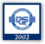 Zertifizierung im Jahr 2002
