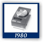 Das Jahr 1980 - erste elektronische KERN Waagen