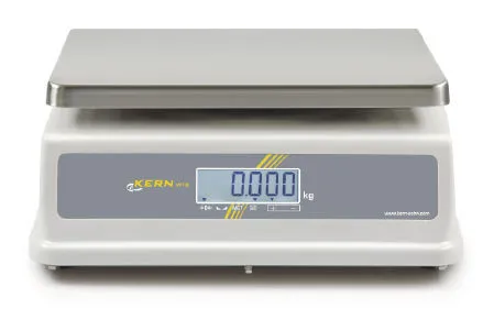 Tischwaage von Kern WTB 10K-3NM mit Feuchtigkeitsschutz (IP65)