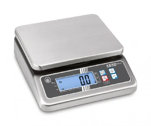 Edelstahl Tischwaage Kern FOB 1,5kg/0.5g - Nahrungsmittel