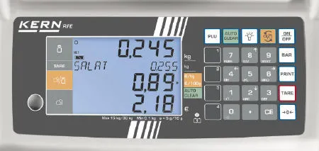 Verkaufsanzeige Kern RFE Display der Kern RFE