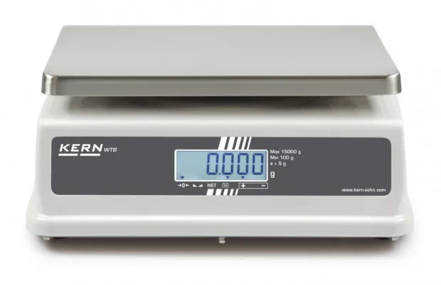 Rückseite KERN WTB Waage