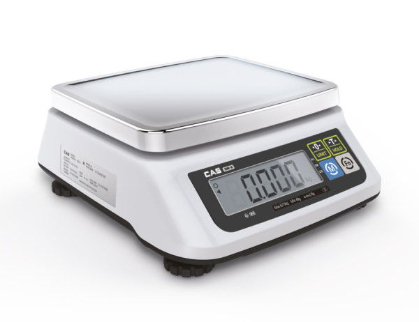 Eichfähige Tischwaage - Kontrollwaage CAS SW2-3 bis 3kg