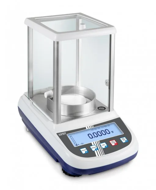Analysenwaage - optionale Eichung 160g/0,1mg - interne Justierautomatik