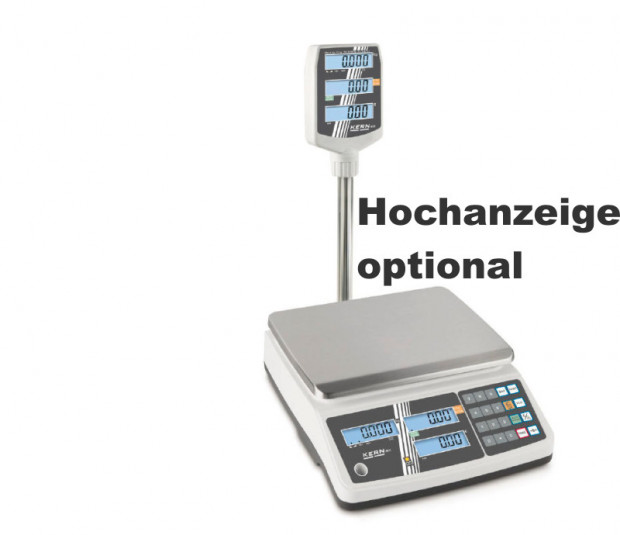 Marktwaage mit Hochanzeige - optional