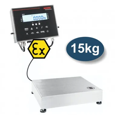 Soehnle Professional ATEX Waage – eichfähige Industriewaage für Zone 2/22 max. 15kg