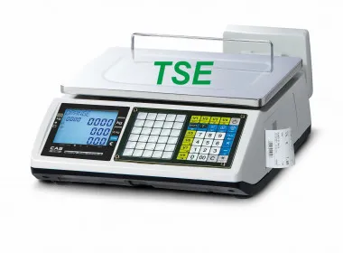 TSE Ladenwaage mit Eichung und Bondrucker