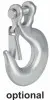 Optionaler Haken für KERN Kranwaage
