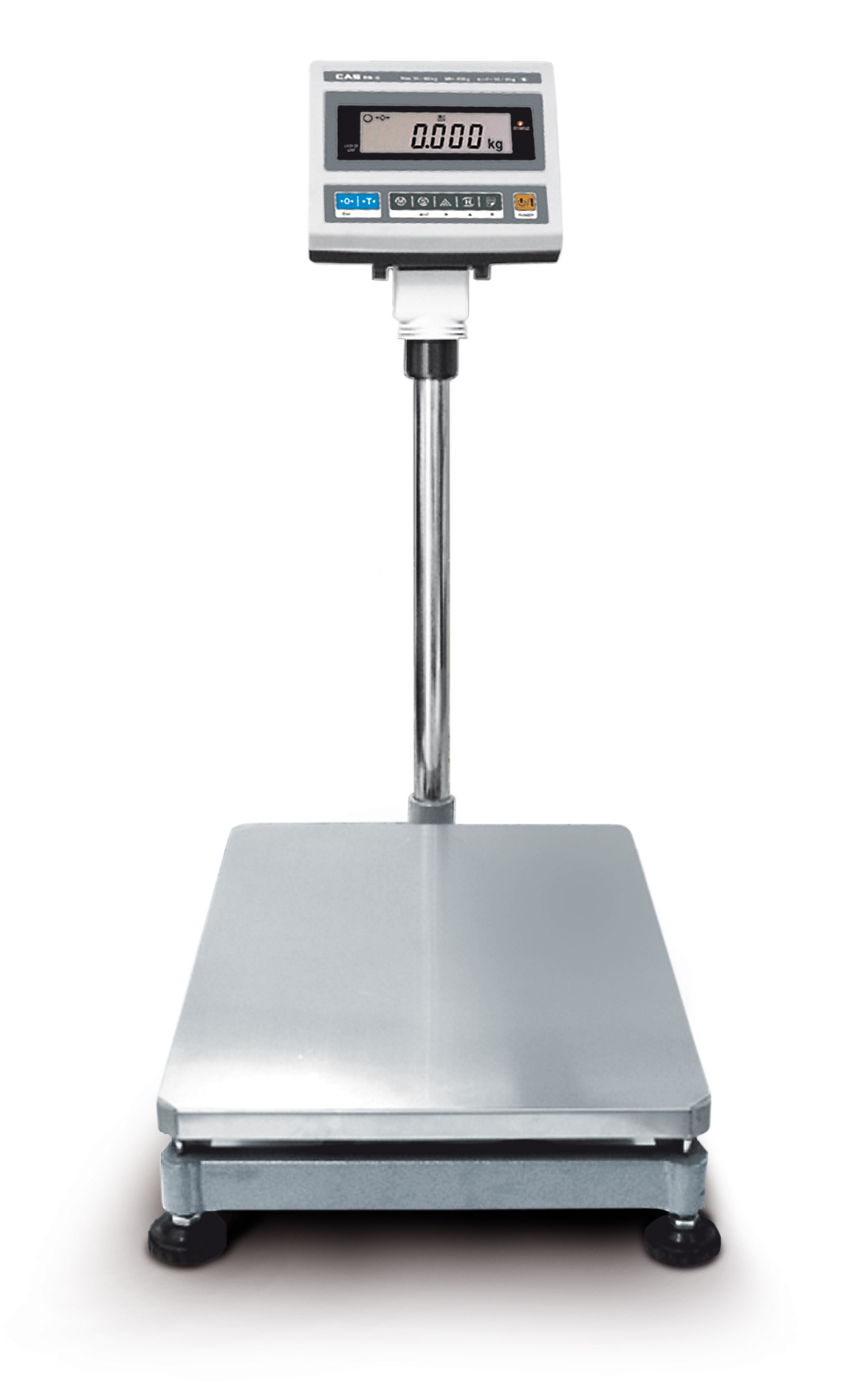 Plattformwaage WKA-UGN Bis 150 Kg – Edelstahl-Plattform, LED-Anzeige, Akku/Netzbetrieb