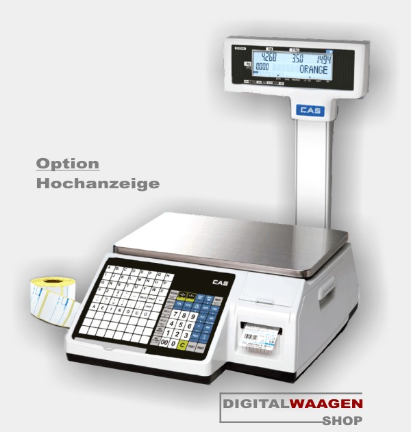 Waage mit Etikettendruck