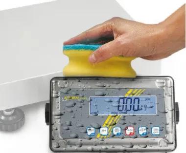IP 65 geschützte Industriewaage Kern SFE 100K-2M