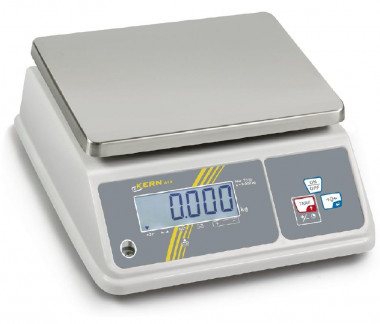 Tischwaage von Kern WTB 10K-3NM  mit Feuchtigkeitsschutz (IP65)