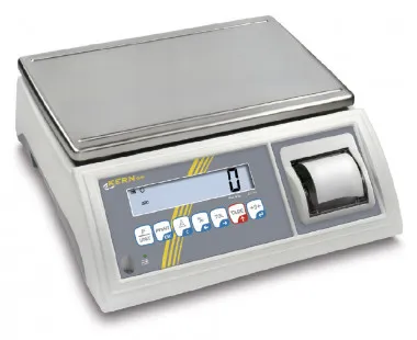 Günstige Abfüllwaage Eichklasse III mit integriertem Drucker und Akku -geeicht bestellbar- Günstige Abfüllwaage Eichklasse III mit integriertem Drucker und Akku -geeicht bestellbar-
