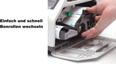 Einfacher Wechsel der Bonrolle