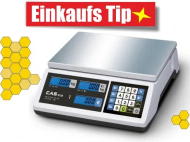 Imker Waage mit Eichung - Honigverkauf