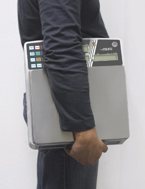 Transportable Ladenwaage