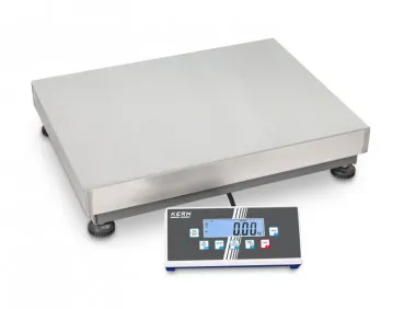 Paketwaage mit optionaler Eichung max. 60kg Plattform 50x40cm