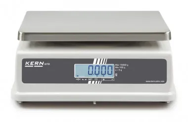 Rückseite KERN WTB Waage