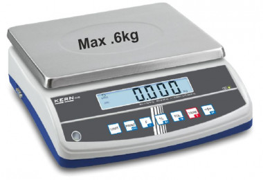 Eichfähige handliche Paketwaage für kleine Sendungen max.6kg