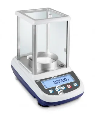 Analysenwaage - optionale Eichung 160g/0,1mg - interne Justierautomatik
