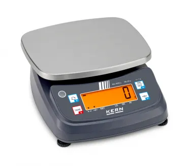 Tischwaage KERN FPB 3K-3M mit Eichzulasung Wägebereich 3.000g Ablesbarkeit 1g