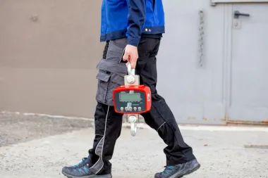 Mobile tragbare Kranwaage mit Eichzulassung bis 3 Tonnen