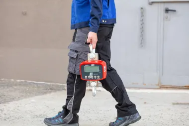 Mobile Kranwaage mit Eichzulassung