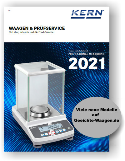 Kern Waagen Katalog 2021