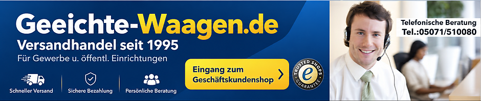 Geeichte-Waagen Onlineshop